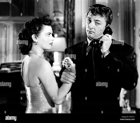 Where Danger Lives! Starring Robert Mitchum as a man entangled in a web of deceit and romance!